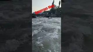 Dangerous River Thal Valley #river #kumrat #dangerous #heavy #viral_video #shortsvideo