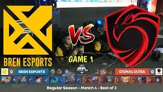 Bren esports vs cignal ultra