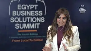 Dr. Marian Kaldas, Executive Director of ECAS at 4th Egypt Business Solutions Summit .