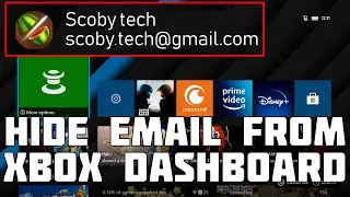 Hide your Email From the xbox Series S/X Dashboard!
