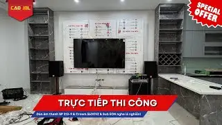 Trực tiếp thi c&ocirc;ng: D&agrave;n &acirc;m thanh SP 212-9 & Crown 3600VZ & Sub EON nghe l&agrave; nghiền! Nghiện l&agrave; M&uacute;c