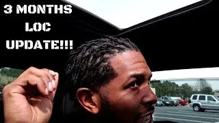 3 Month Loc Update#johnnylox#locjourney#starterlocs