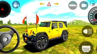 New Indian Cars: 4x4 Yellow Thar Driver Craziest Driving: Gadi Wala Game - Car Game Android Gameplay