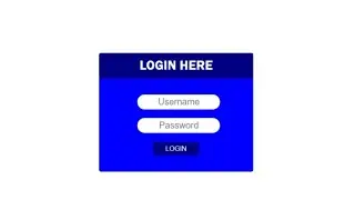 Login_page |  #CUBICLECODER |CUBICLE CODER | #html | #css |@CodeWithHarry