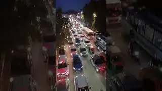 Chhatarpur metro station traffic New Delhi