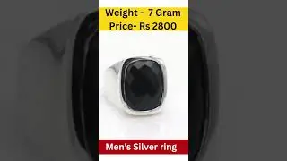 Men's Black onyx Ring With price | #jewellerycollection #shorts #viral #like #mensfashion #ring