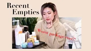 Recent Products Empties Review | Worst Package Ever?!