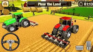 Indian Farming Transport Game 3D - Real Tractor Driving Simulator 2025 - Android Gameplay