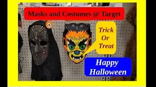 Halloween Masks🎃 and Costumes - 2025 @ Target | Trick or Treat | video| #video||