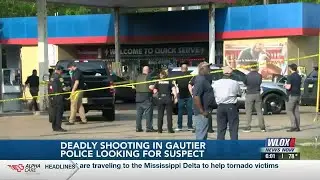 Police: Suspect on the run following fatal shooting at Gautier gas station
