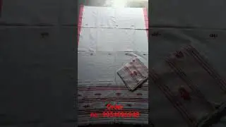 #Assamese hand woven mekhela shawl