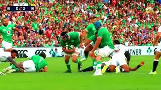 James Lowe Try   Ireland v England   2023 Summer Nations Series Rugby