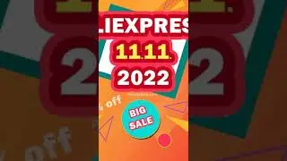 AliExpress 11.11 Sale 2022! Up To 90% OFF. #Shorts