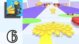 Tiny Run 3D:GameplayWalkthrough All Levels
