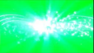 Flash Light Green Screen Effect