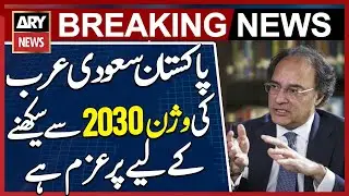 Pakistan is determined to learn from Saudi Arabia's Vision 2030, says the Finance Minister.