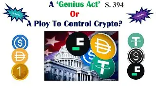 #USDC, #USDT, #USD1, #DAI, #USDe, #FDUSD: 'The GENIUS ACT' or a ploy to control #crypto?