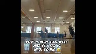 POV: NICK YOUNG IS YOURE FAV NBA PLAYER #basketball