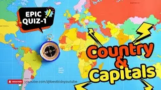 Countries & Capitals | Challenge your geography skills with this fun and interactive quiz.