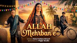 ALLAH MEHRABAN (Cover) | Originally by Hafeez Ali Baloch | Pajjar Studio | Balochi Song