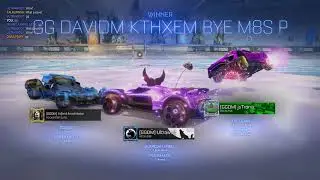 Scrotesque hitting Lvl 1000 in Rocket League