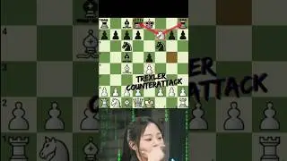 Crushing down the Italian Game with trailer counterattack #chess #trap #trick #shorts #bobby #pragg
