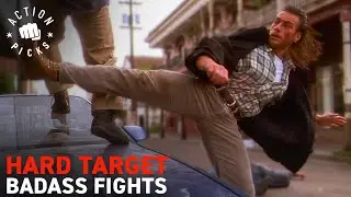 Jean-Claude Van Damme's Best Fights from Hard Target 4k