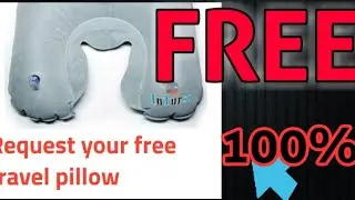 Free sample products order travel pillow free sample || #TechRituraj #freesample