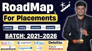 RoadMap For Placements | Mass, On-Campus Hiring | Aptitude, Coding, Interview Preparation |All Mnc's