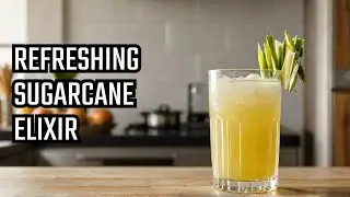Refreshing Sugarcane Elixir Juice