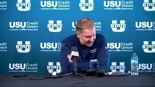 Jerrod Calhoun Postgame Press Conference - Utah State 100, Colorado State 58 - 12/20/25