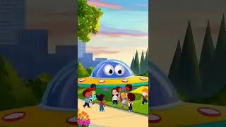 Alien Adventure: Friendship and Farewell - Cartoon Style!