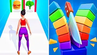 Slice It All vs Twerk Race 2025 Max Level Unlocked SpeedRun Gameplay 