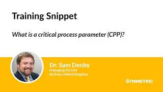 Training Snippet: What is a critical process parameter (CPP)?
