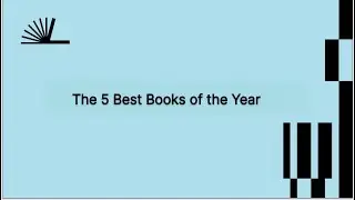 The 5 Best Books of the Year