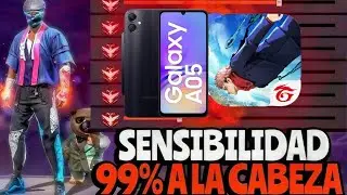 🔥La Sensibilidad Perfecta Free Fire 2026 en Samsung Galaxy A05 | DPI Alto + Configuraci&oacute;n Pro