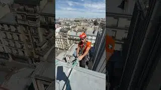 Le travail avec deux cordes #travail #s&eacute;curit&eacute; #rappel #cordes