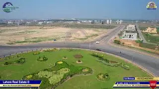 DHA Phase 8 Lahore A Mesmerizing View of Main Broadway Road | Drone Video | April 2022