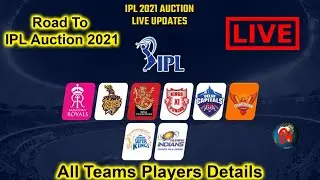 IPL 2021 - All 8 Teams Final Released & Retained Players List I IPL Auction 2021