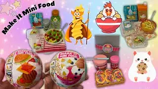 MiniVerse - Make It Mini Diner and Cafe Series - Opening and Making
