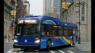 MTA NYCT Bus: M66 & M72 Bus Action @Central Park West 65th Street/ The Transverse