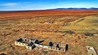✔️Заброшенный трудовой лагерь системы ГУЛАГ для заключенных на Чукотке.