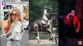 3 Coooolest Edits in PicsArt!🔥ll PicsArt