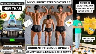 STEROIDS ? THAR DI KHUSHI CH INTENSE BACK AND BICEP WORKOUT | VISIT TO GOLDEN TEMPLE | SEHAJ ZAILDAR