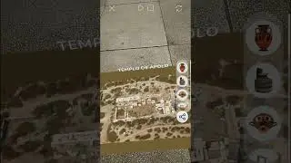 🏛️ Uncover the grandeur of the Temple of Apollo with the Greece AR app! 🌟