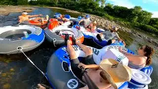 Lazy float White River Vermont