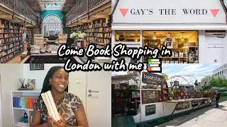 Book Shopping in London ✨ + Book Haul 📚 // Best Book Shops in London
