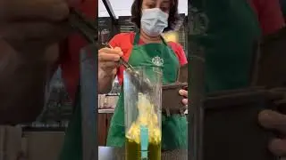 Starbucks vlog#1 Kiwi starfruit refresher