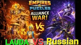 LAUDA VS Russian Army, Война Альянсов в империя пазлов EMPIRES AND PUZZLES 