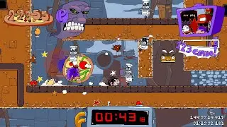PT - LHPP - Peppibot Factory Lap 5 P Rank (Lunatic Mode) as Peppino (No Pause Abusing/Exploiting)